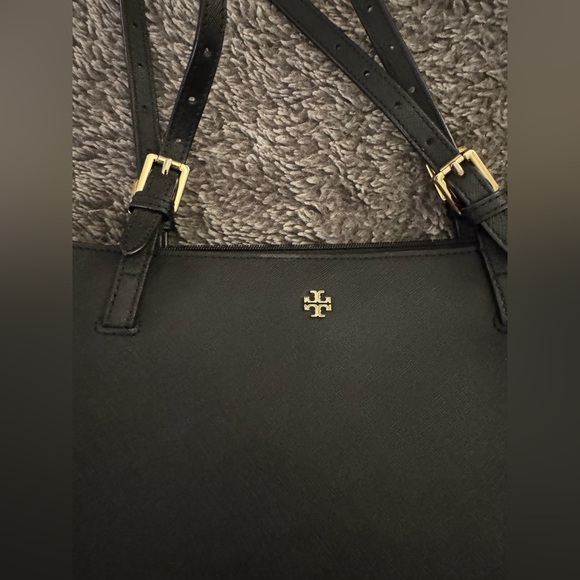 TORY BURCH York Buckle Steffiano Leather Tote - Picture 16 of 16